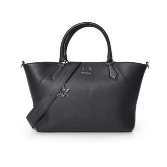 A|X Armani Exchange Borsa convertibile con manico superiore - - Bags - Donna - Nero - ONE SIZE