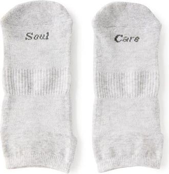 Cotton On Womens Active Performance Studio Sock in Soul Care Grey Marle at Nordstrom