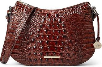 Brahmin Melbourne Shayna Crossbody Womens Handbags Pecan, Leather
