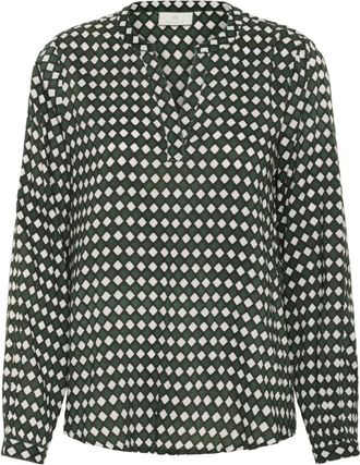 Kaffe Mujer, Blusas y Camisas, Verde, Talla: XL