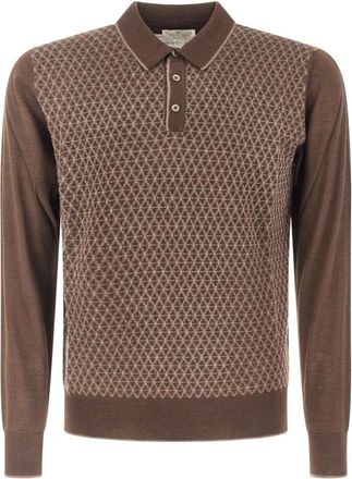 PANICALE Polo - - Tops - Uomo - Marrone - 2XL