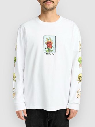 Rvca Ksl Longsleeve weiss