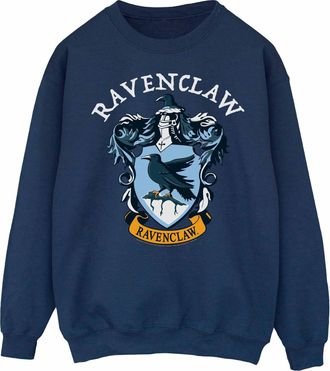 Harry Potter Dames/Dames Ravenclaw Katoenen Sweatshirt (Marineblauw)
