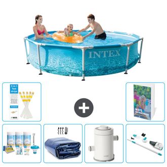 Intex Piscina Con Estructura Redonda - 305x76 Cm - 7-piezas S136