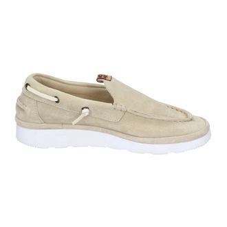 Moma Laced Shoes, female, Green, Size: 7 US Suede Loafers