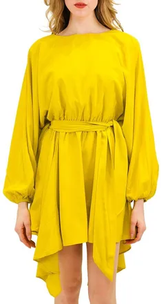 Azeeza Naila Silk Mini Dress