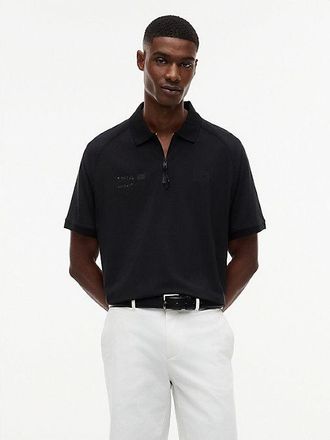 Tommy Hilfiger Polo Tommy x U.S. Sail GP Team con cremallera