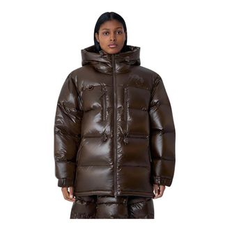 The North Face Himalayan Down Jacket - Dames - Ski Jassen - Bruin - XL - Nylon - Fitness