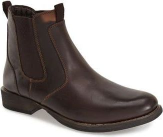 Eastland Daily Double Chelsea Boot in Dark Brown Leather at Nordstrom Rack, Size 10.5