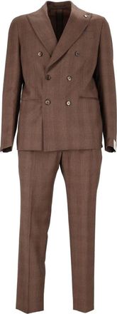 L.B.M. 1911 Traje Drop S - Suits - Hombre - Rojo - XL