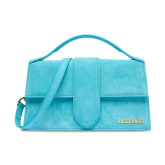 Jacquemus Handbags, female, Blue, Size: ONE SIZE Le Grand Bambino Shoulder Bag
