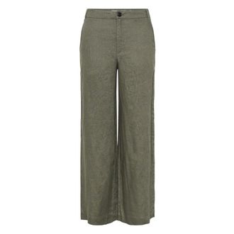 Inwear Solinaiw Pants - Dames - Broeken - Groen - Maat: XS Linnen