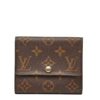 Louis Vuitton Brown Pvc Wallet (Tri-Fold) (Pre-Owned)