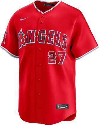 Nike Mike Trout Los Angeles Angels Nike Mens Dri-FIT ADV MLB Limited Jersey in Red | LM25ANA4AN9-2ZQ