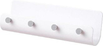 No Brand Soporte Minimalista Autoadhesivo Para Llaves De Pared Con 4 Ganchos
