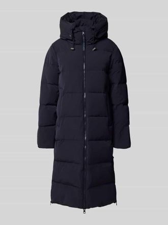 IQ Studio Daunenmantel mit 5000 Wassers&auml;ule und Zweiwege-Rei&szlig;verschluss in Dunkelblau, Gr&ouml;&szlig;e 34