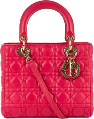 Dior Borsa tote Lady Dior - Rosa