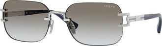 Vogue Eyewear VO4367SB 323/11 Womens Sunglasses Silver Size 58