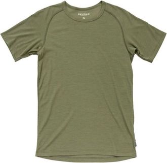 Devold Lauparen Merino 190 Base Tee Merinounterwäsche für Herren | oliv