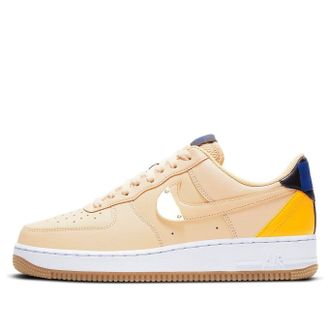 Nike x NBA Air Force 1 07 LV8 Sesame University Gold CT2298-200