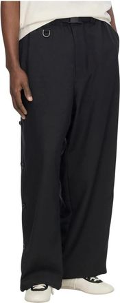 adidas Y-3 Sport Uniform Adaptive 3-Stripes Pants - Heren - Trainingsbroeken - Zwart - S - Leer - Fitness