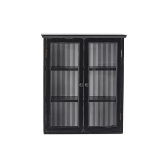 Bloomingville Wall storage Hazem - Black - Pine