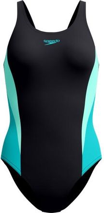 Speedo Colourblock 2.0 Badeanzug f&uuml;r Damen | schwarz