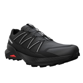 Salomon Trailrunningschuh SALOMON SPEEDCROSS PEAK, Herren, Gr. 44,5, schwarz (schwarz, schwarz, glacier gray), Synthetik, Textil, Schuhe Trailrunningschuh, wa