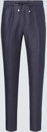 Etro Linen slim pants