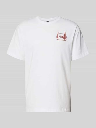 The North Face Relaxed Fit T-Shirt mit Logo-Print in Weiss, Gr&ouml;&szlig;e XXL