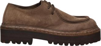 Officine Creative Scarponcino - Dames - Veterschoenen - Groen - 37 EU - Leer - Schoenen