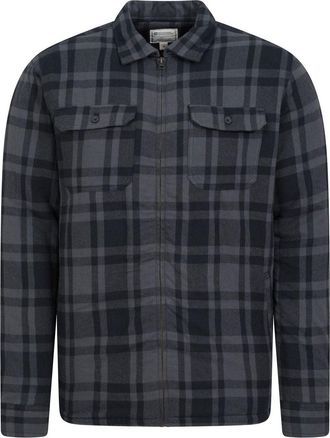 Mountain Warehouse Mens Stream II Flannel Lined Shirt