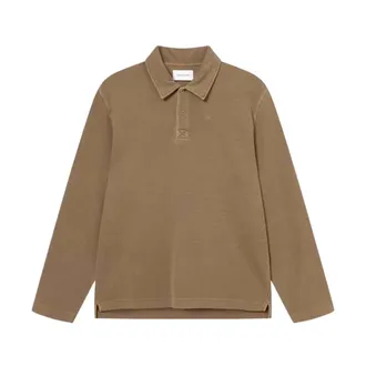 Wood Wood Tops, Heren, Beige, L, Polo Shirts