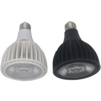 Elle L&aacute;mparas Led De Cultivo - Base E27/e26, 30w, Luz Blanca Fr&iacute;a 6000k, Ideales Para Iluminaci&oacute;n Suplementaria De Plantas - Paquete De 2, Color Blanco Y N