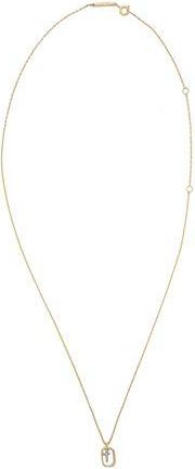 P D PAOLA Mini Letter T Necklace