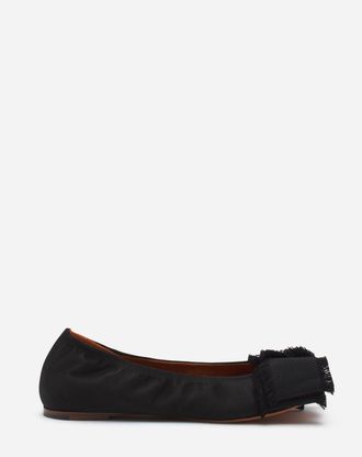 Lanvin Ballerina With Bow Fwbamb04satnp24