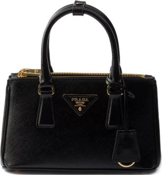Prada Borsa tote Galleria mini - Nero