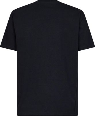 Givenchy Mens T-Shirt With Pompom Embroidery, Multicolour Cotton T-Shirts And Polos