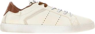 Miu Miu Ivory Leather Sneakers