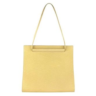 Louis Vuitton Pre-owned Shoulder Bags, female, Yellow, Size: ONE SIZE Pre-owned Vintage Shoulder Bag