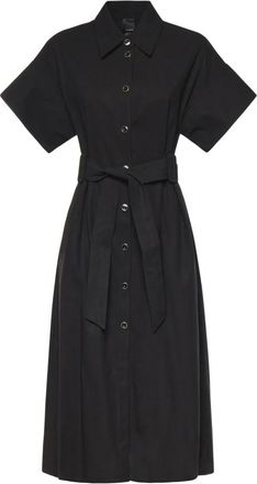 Pinko Alesha Shirt Dress - Dames - Shirt Kleedjes - Zwart - S - Katoen - Kleedjes