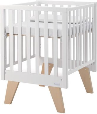 AZZURRA Culla Lettino Evolutivo Stoccolma Evo Naturale Bianco