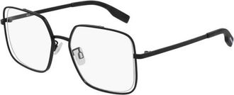 Alexander McQueen Moderne Ronde Zonnebril Zwarte Frame - unisex - Brillen - Zwart - 52 MM - Accessoires