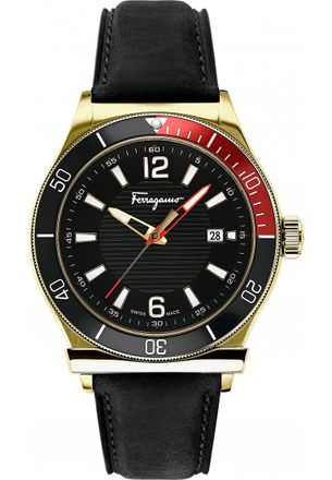 Ferragamo SFYK00420 Mens 1898 Sport Watch - Gold - One Size