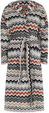 Missoni Bernard Hooded Robe in Black Multi at Nordstrom Rack, Size Medium