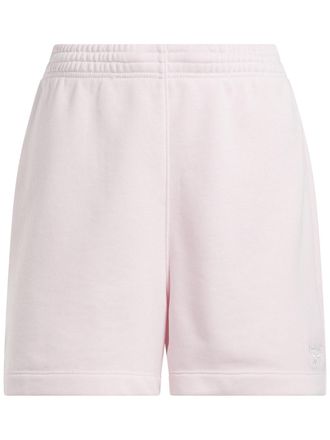Reebok Sweatshorts REEBOK REEBOK IDENTITY SL FT SHORT, Damen, Gr. XS, N-Gr, frosted berr, Obermaterial: 70% Baumwolle, 30% Polyester, Hosen Sweatshorts, spor