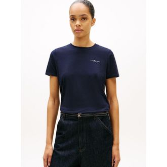 Tommy Hilfiger T-shirt met ronde hals en korte mouwen