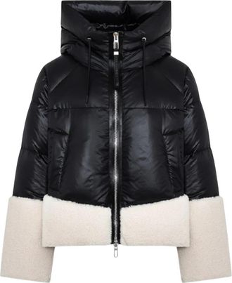 Duno Korte Donsjas - Dames - Winterjassen - Zwart - 4XS - Jassen