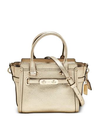 Coach Borsa tote Swagger in pelle - Oro