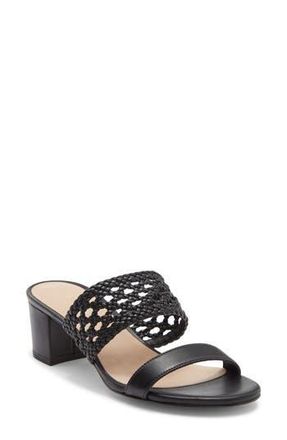 Stuart Weitzman Briar Slide Sandal in Black at Nordstrom Rack, Size 10.5